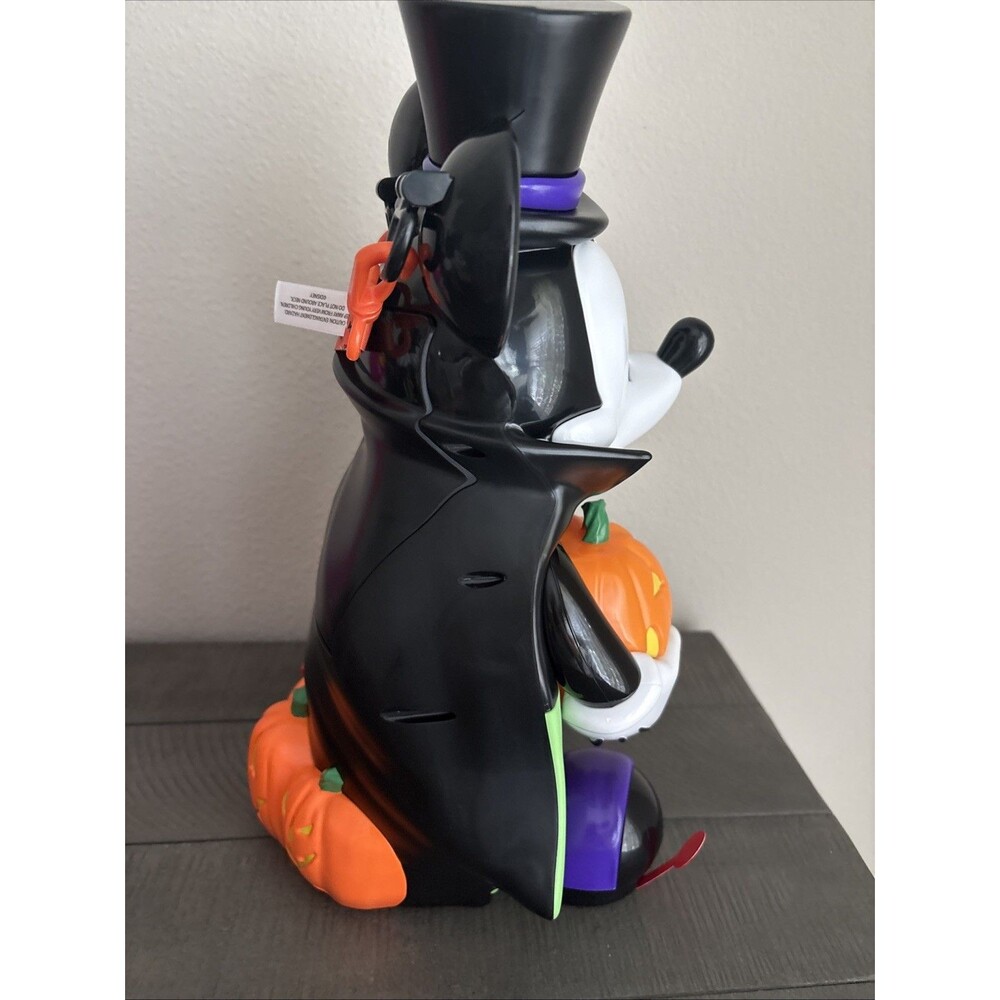 Disney Parks 2026 Halloween Vampire Mickey Mouse Pumpkin Popcorn Bucket New - Picture 11 of 13